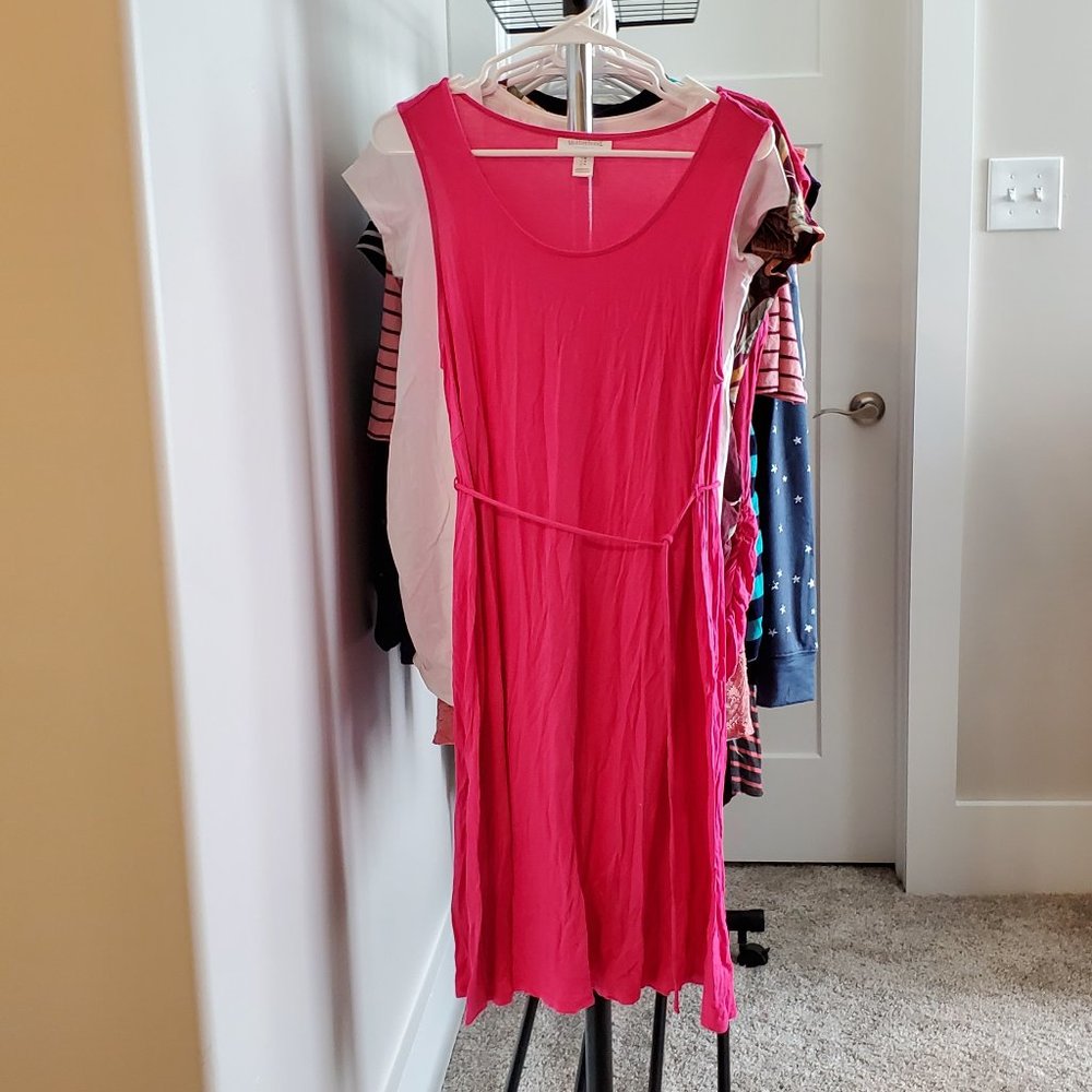 Motherhood Maternity Sleeveless Pink Dress, Size M